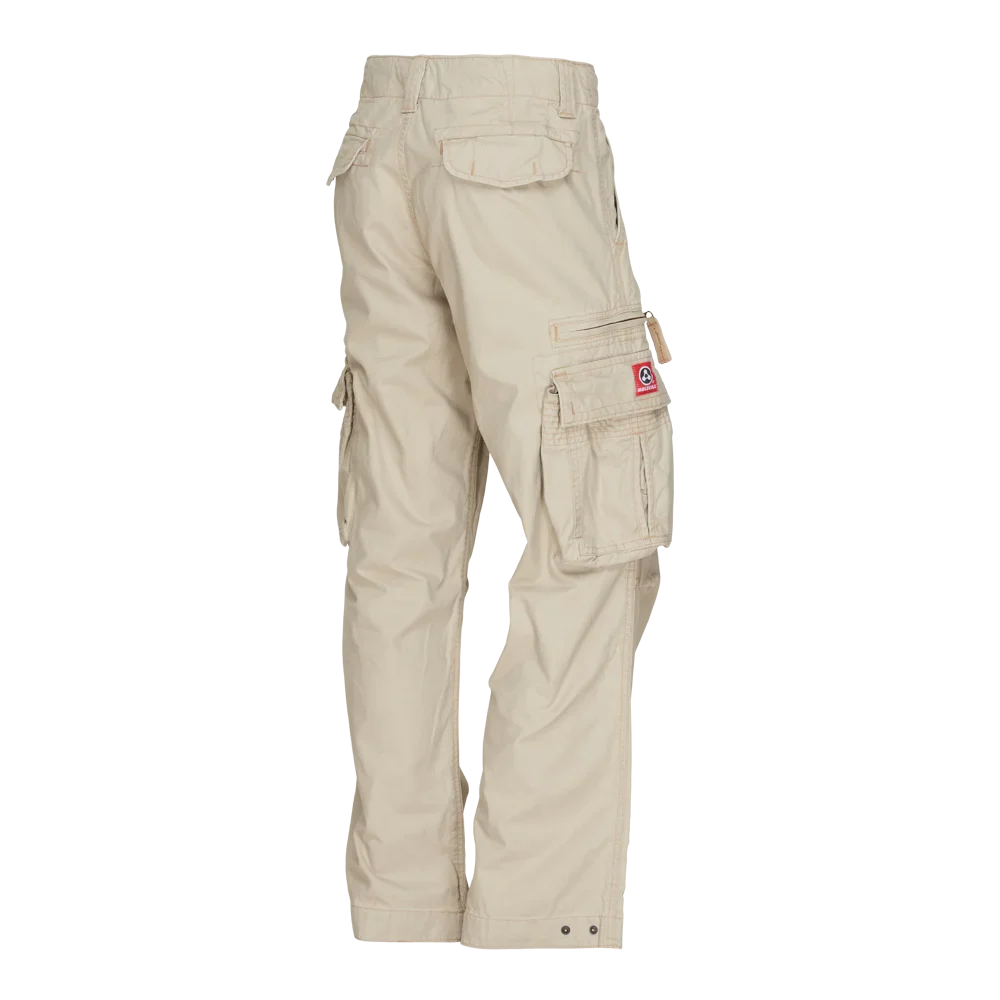 Ankle Busters Women 'Beige'-Cargo pants woman-Molecule-Molecule