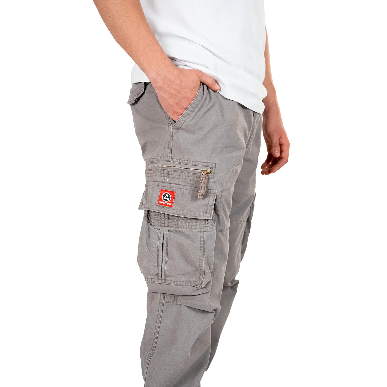 Molecule Ankle Busters 'Grey'-Cargo pants men-Molecule-Molecule