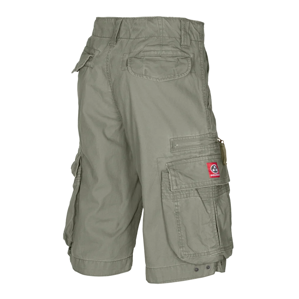 Molecule Cruisers 'Olive Green'-Cargo shorts men-Molecule-Molecule