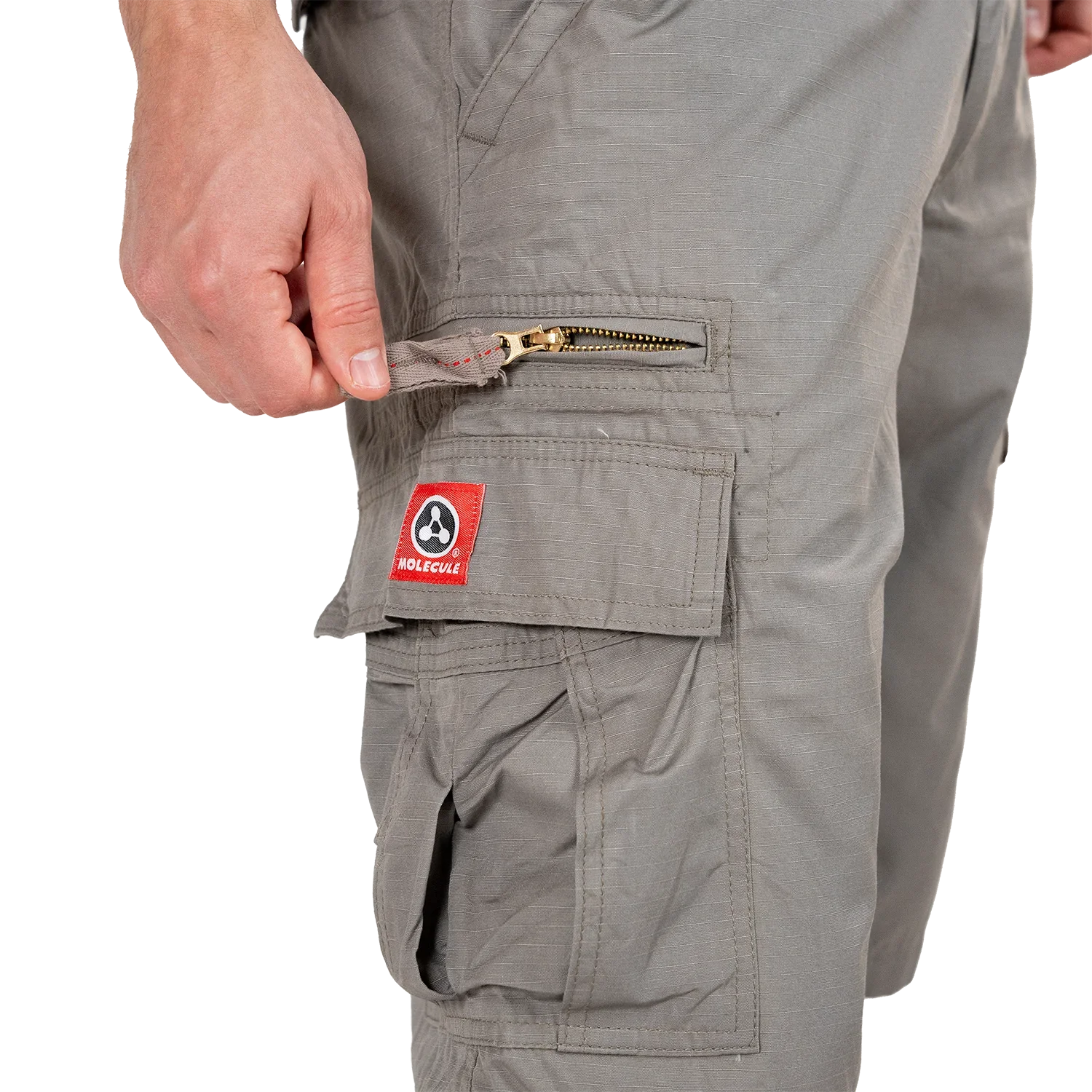 Molecule Dual Featherweights 'Grey'-Cargo shorts men / woman-Molecule-Molecule