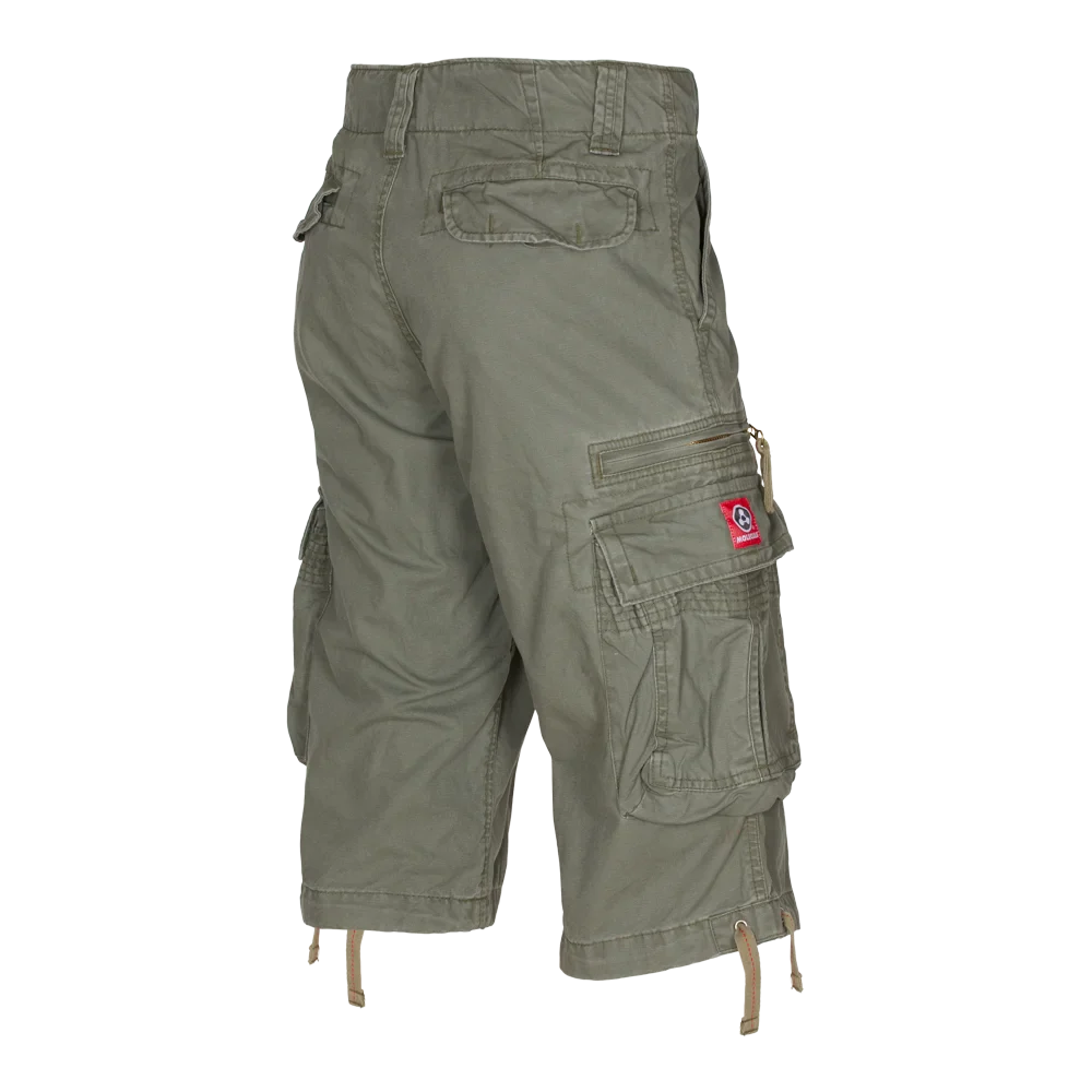 Molecule Kickflips 'Olive Green'-Cargo knickers men-Molecule-Molecule