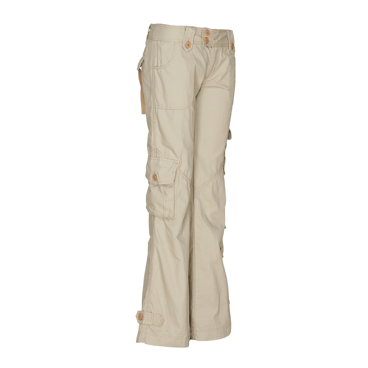 Molecule Low Cut Combats 'Beige'-Cargo pants woman-Molecule-Molecule