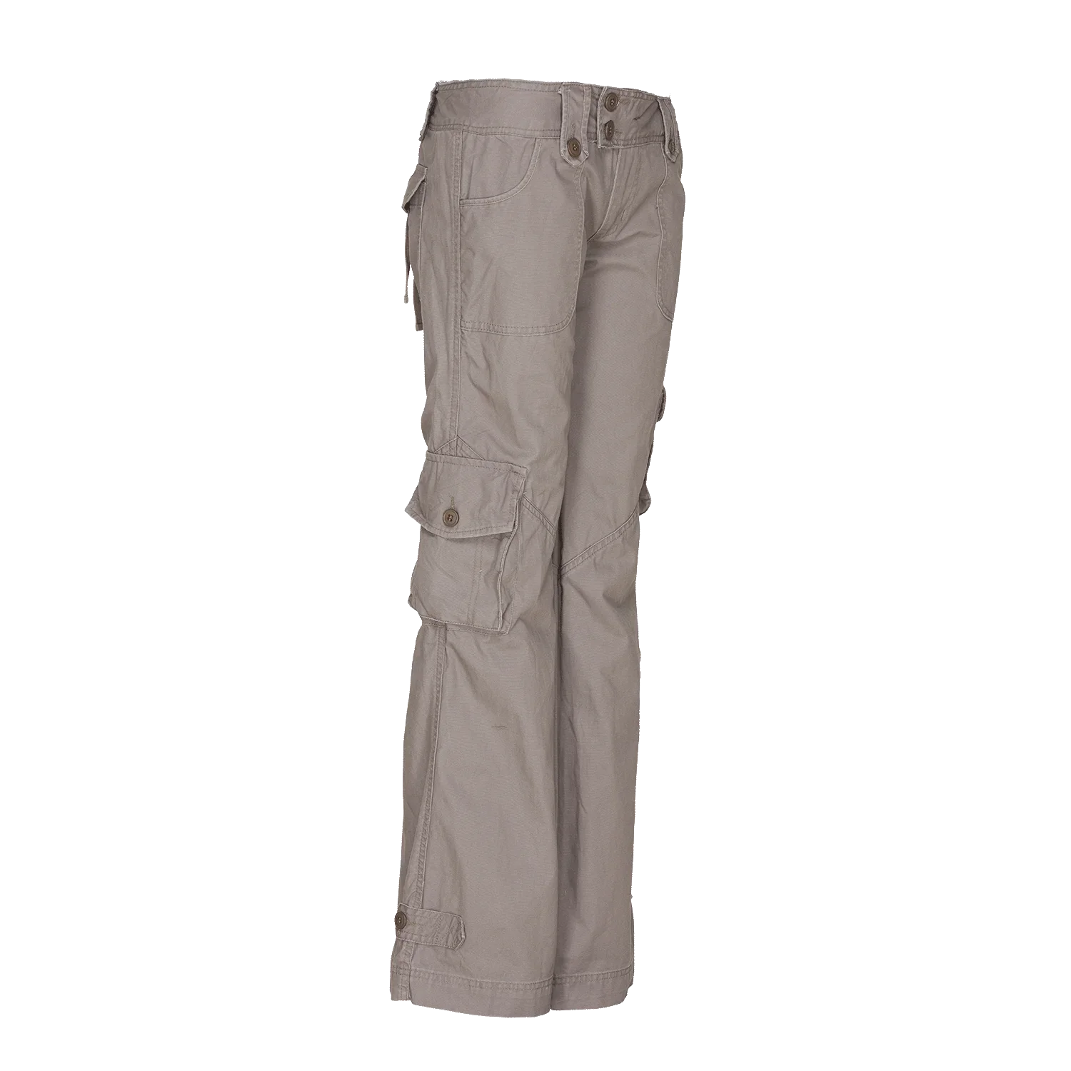 Molecule Low Cut Combats 'Grey'-Cargo pants woman-Molecule-Molecule