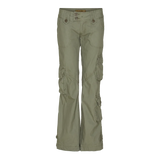 Molecule Low Cut Combats 'Olive Green'-Cargo pants woman-Molecule-Molecule