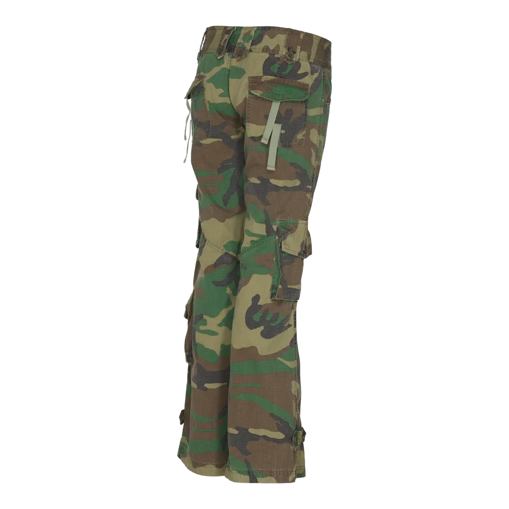 Molecule Low Cut Combats 'Woodland'-Cargo pants woman-Molecule-Molecule