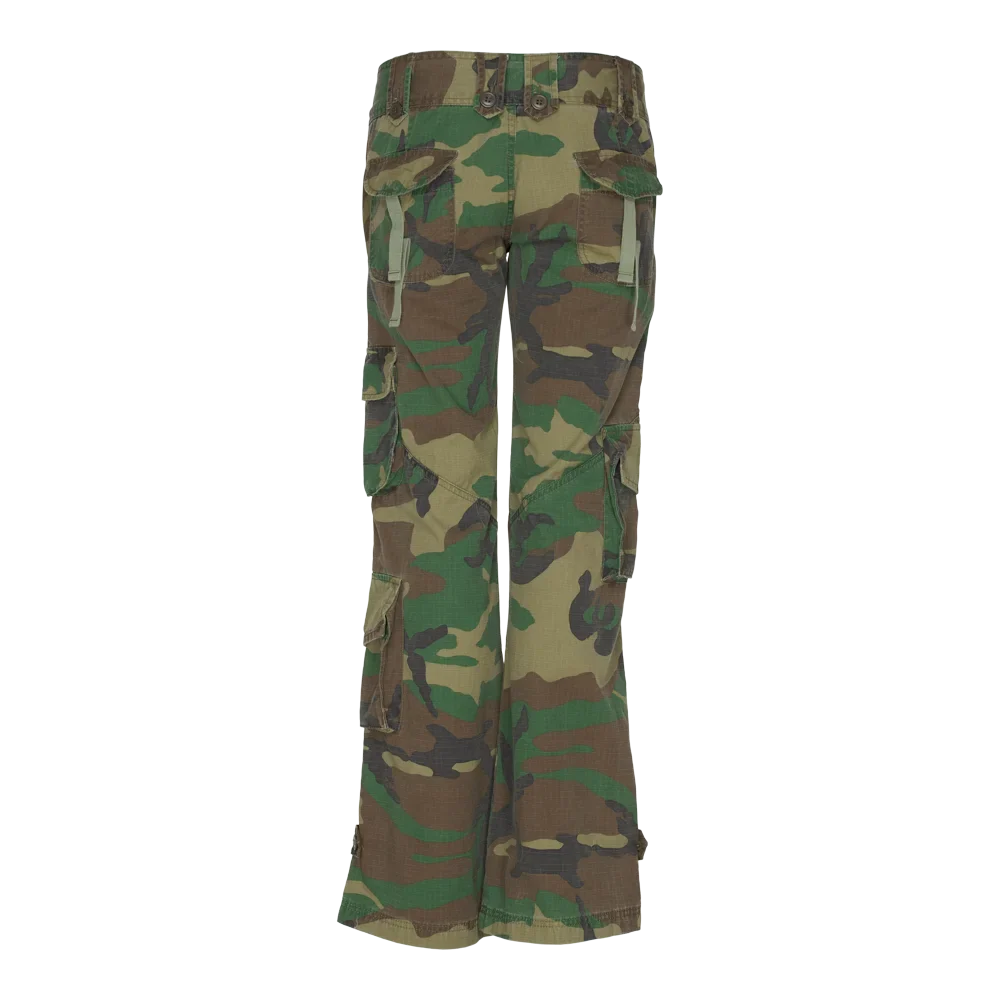 Molecule Low Cut Combats 'Woodland'-Cargo pants woman-Molecule-Molecule