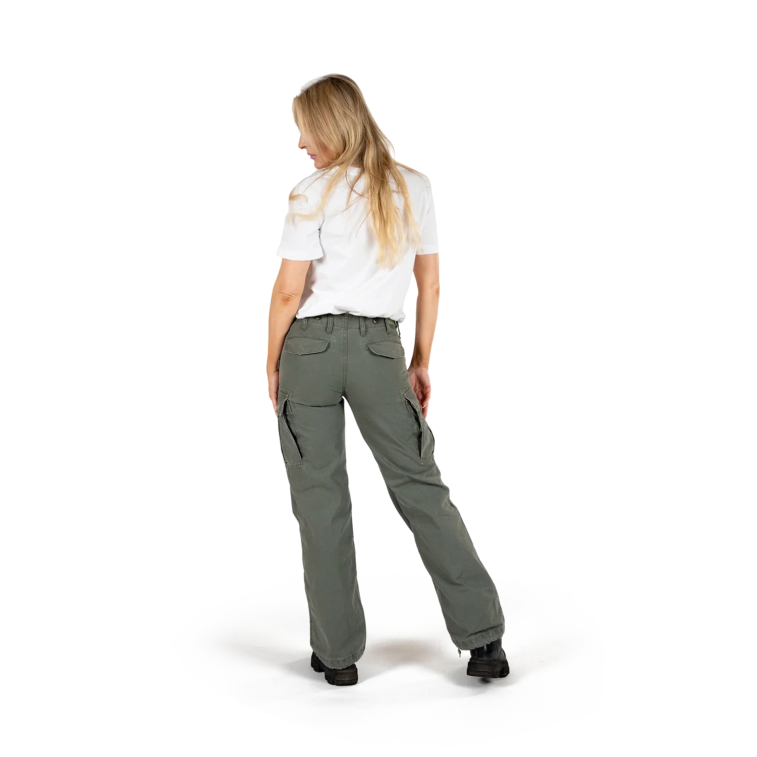 Molecule Riptail Combats 'Olive Green'-Cargo pants woman-Molecule-Molecule