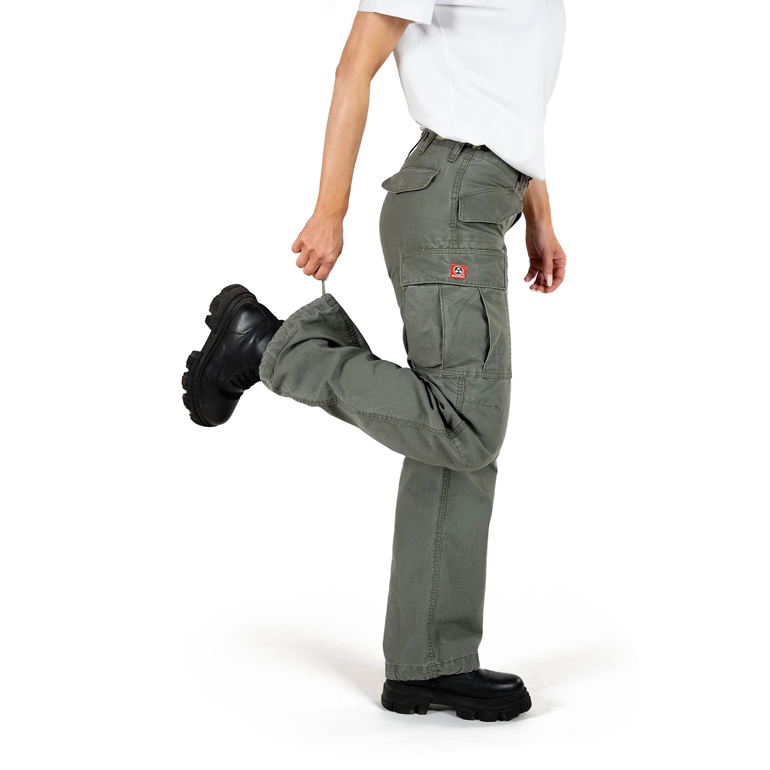 Molecule Riptail Combats 'Olive Green'-Cargo pants woman-Molecule-Molecule