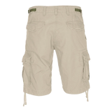 Molecule Shortcuts 'Beige'-Cargo shorts men / woman-Molecule-Molecule