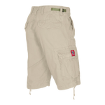 Molecule Shortcuts 'Beige'-Cargo shorts men / woman-Molecule-Molecule