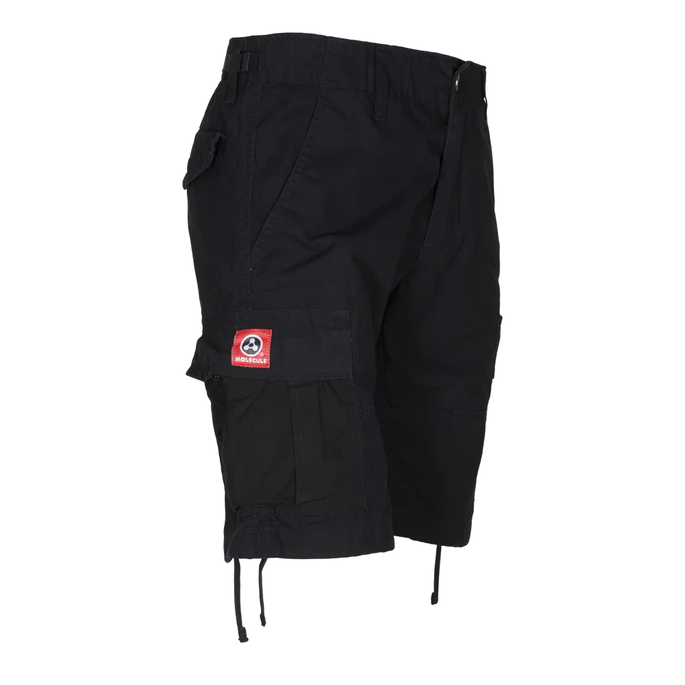 Molecule Shortcuts 'Black'-Cargo shorts men / woman-Molecule-Molecule