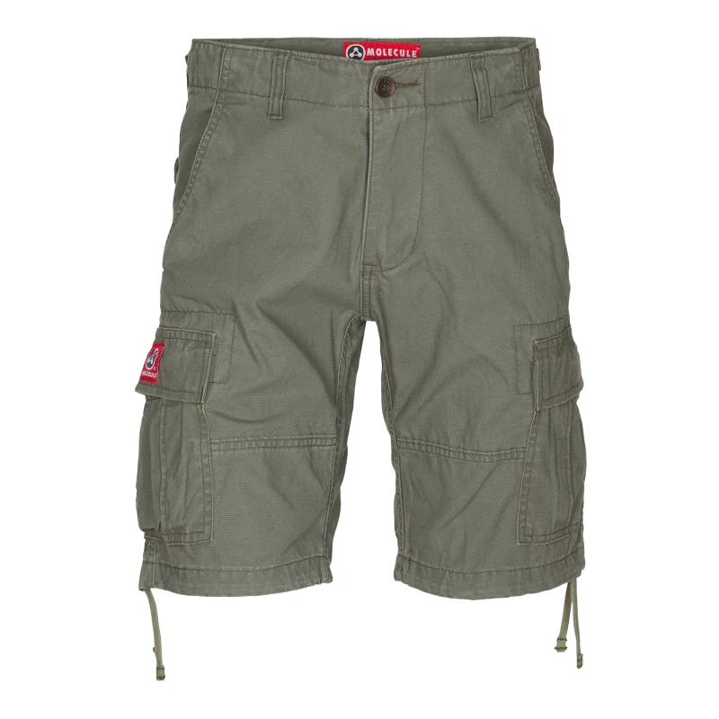 Molecule Shortcuts 'Olive Green'-Cargo shorts men / woman-Molecule-Molecule