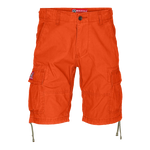 Molecule Shortcuts 'Orange'-Cargo shorts men / woman-Molecule-Molecule