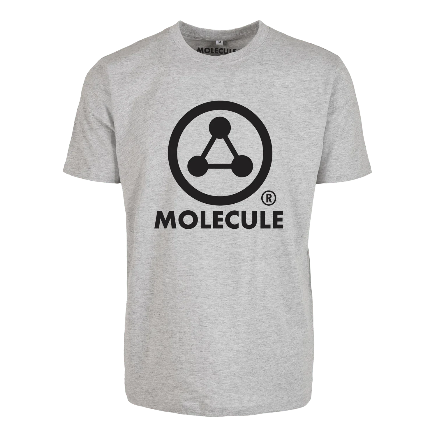 Molecule T-Shirt - Large Logo 'Grey'-T-Shirt-Molecule-Molecule