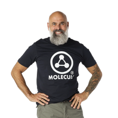 Molecule T-Shirt - Large Logo 'Navy'-T-Shirt-Molecule-Molecule