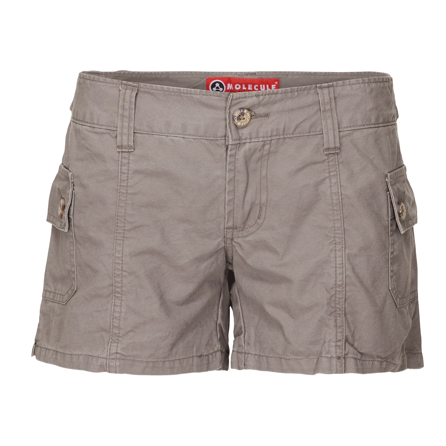 Molecule Wahinis 'Grey'-Cargo shorts woman-Molecule-Molecule